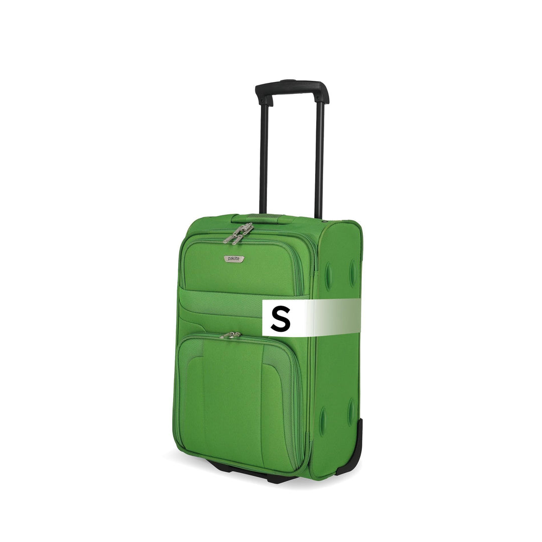 paklite Handgepäck Koffer mit 2 Rollen, Reisekoffer klein, Orlando, Klassischer Weichgepäck Trolley