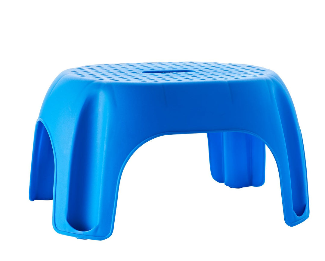 RIDDER Assistent A1102603 Schemel, Tritt, Kinder-Hocker, Eco, blau Schemel Eco Blau, Schemel Eco Bla