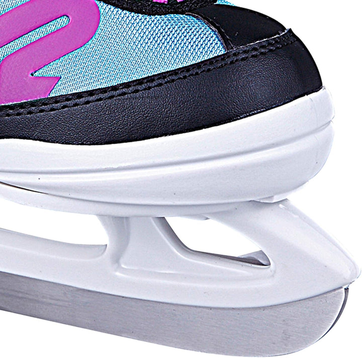 K2 Mädchen Juno Ice Schlittschuh S (EU: 29-34 / UK: 10-1 / US: 11-2) white - light blue, S (EU: 29-3