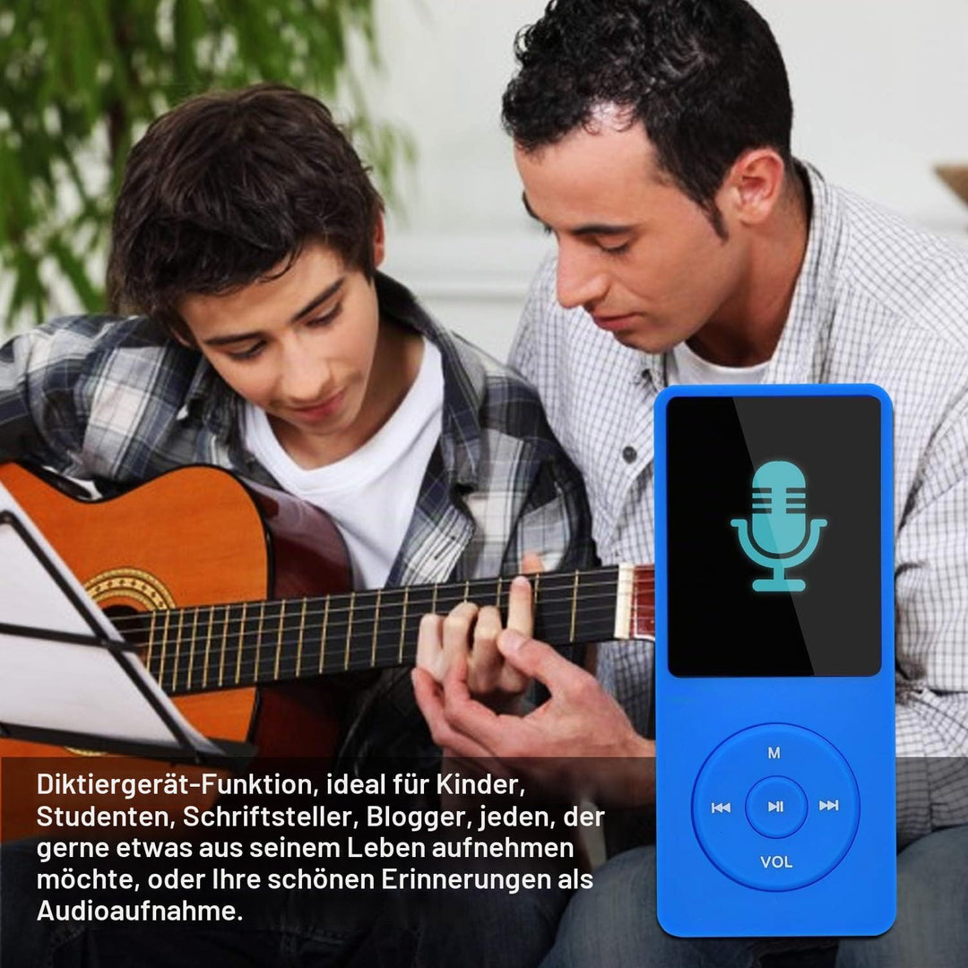 COVVY 8GB Tragbare MP3 Musik Player, Support bis zu 64GB SD Speicherkarte, Lossless Sound HiFi MP3 P