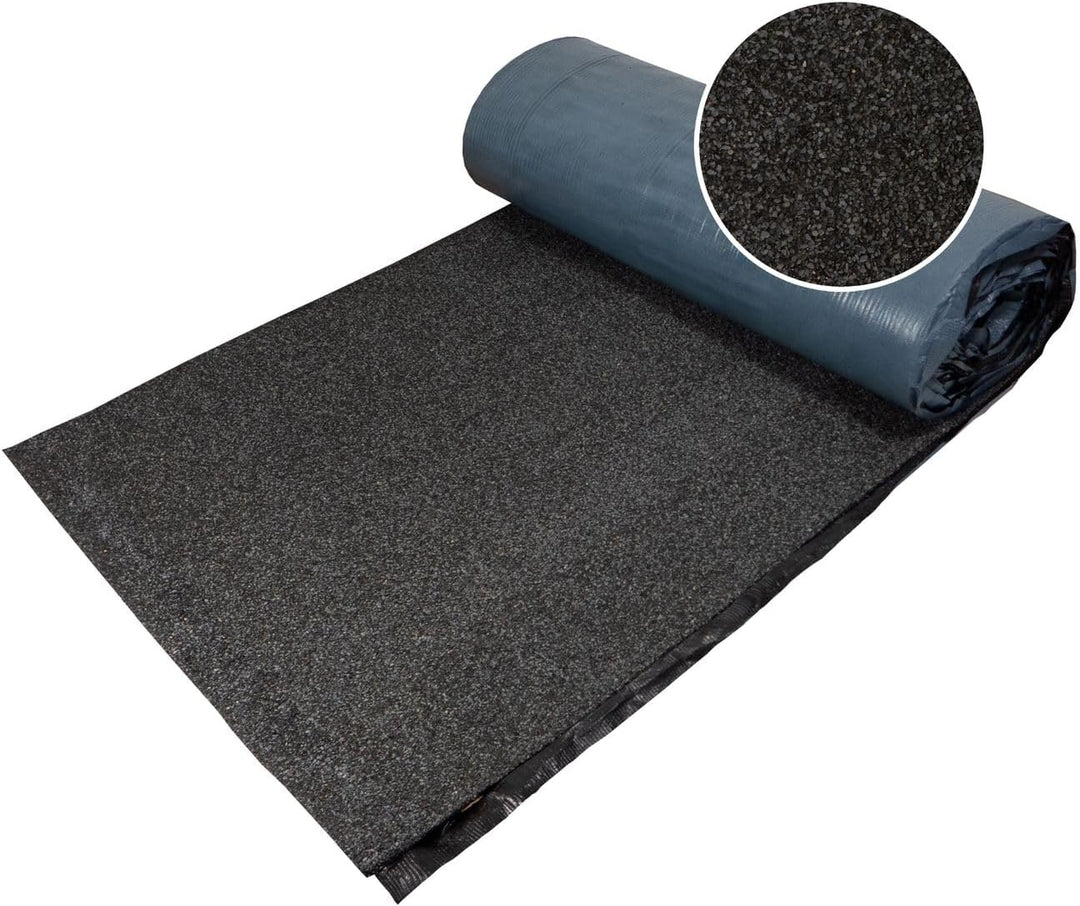 Onduline KSK Gartenhausbahn Schwarz kaltselbstklebend 5m lang - 50cm breit Dachbahn Dachfolie Oberla