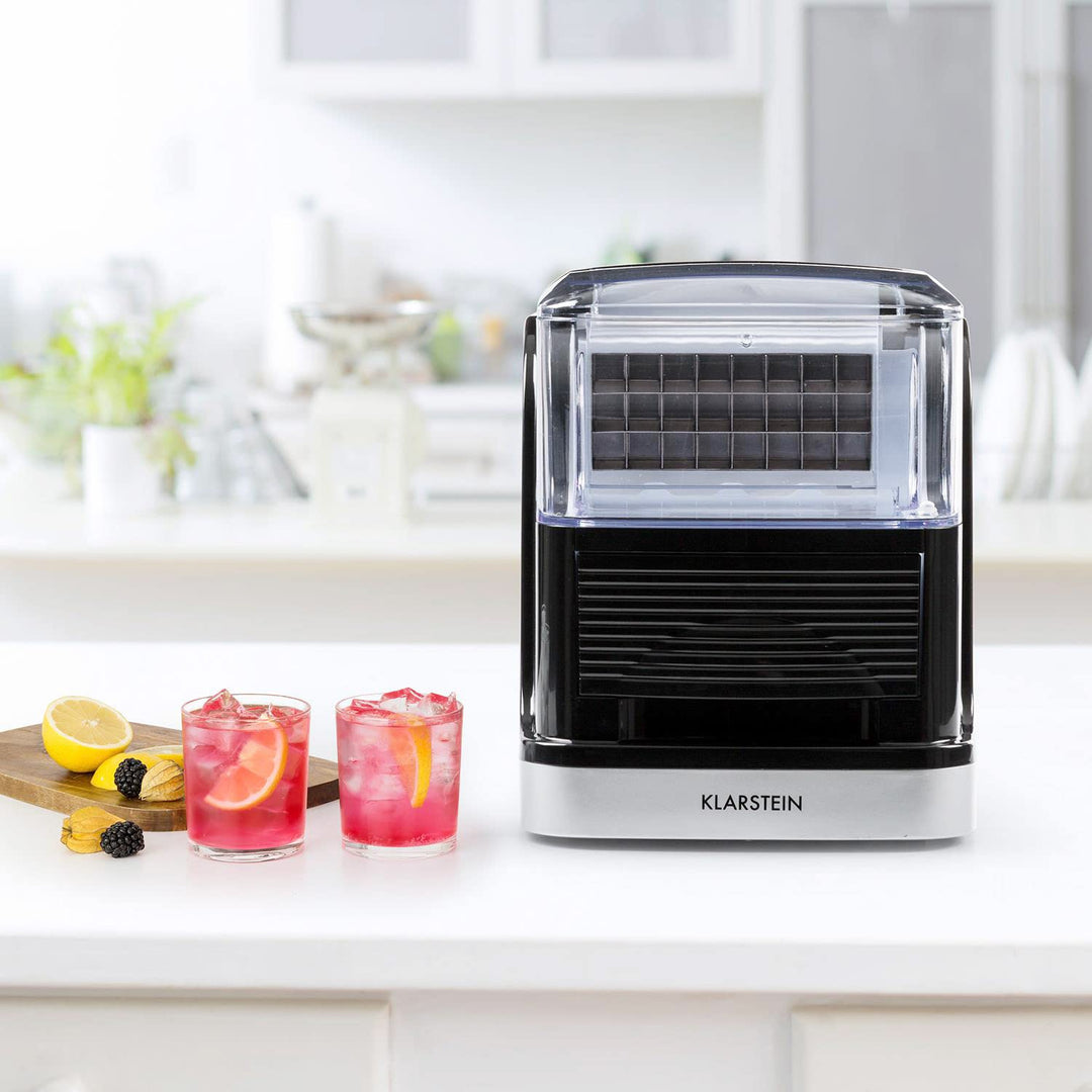 Eiswürfelmaschine 15Kg / Tag I Klare Eiswürfel I Wassertank entnehmbar I 2 Grössen wählbar I 2,5 Lit