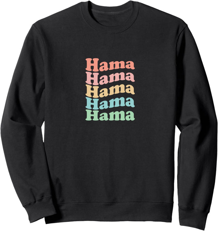 Vintage 70er Jahre Syrien Hippie City - Retro Hama Sweatshirt