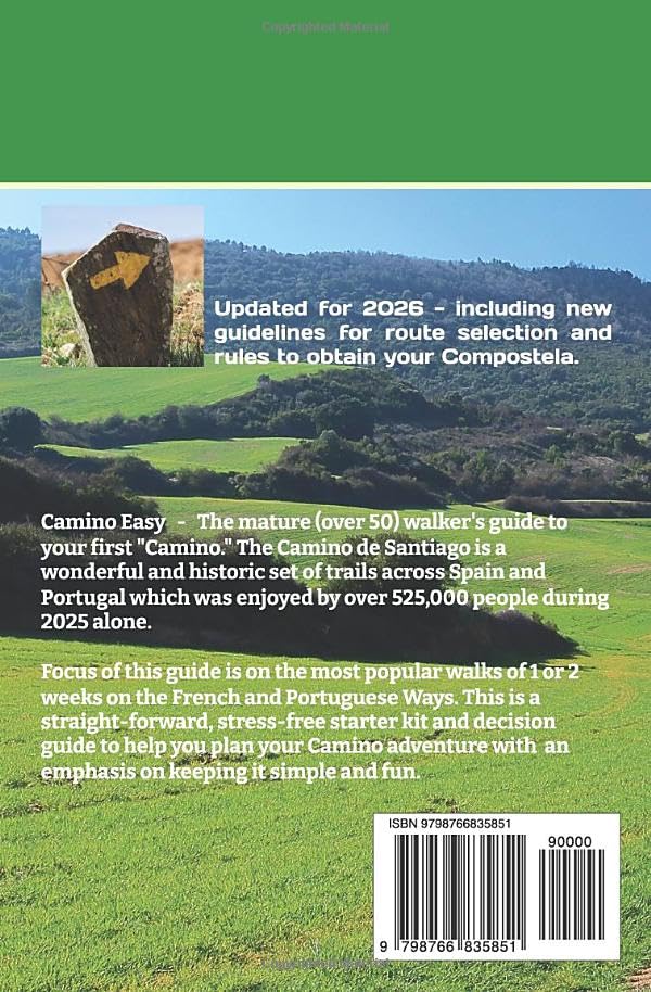 Camino Easy: A Guide to the Camino de Santiago for Mature Walkers (Starting-Point Travel Guides, Ban