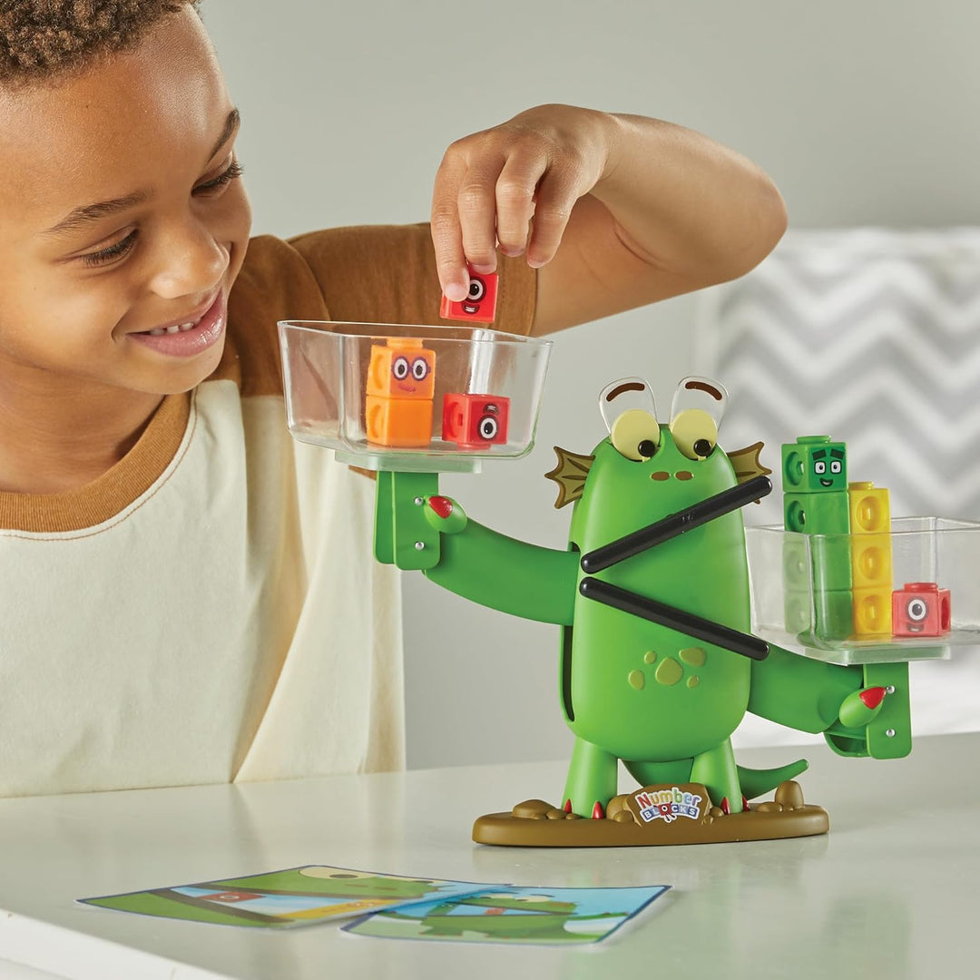 Learning Resources Numberblocks Blockzee Gleichgewichtsspiel, ab 3 Jahren, Mathe- und Zahlenspielzeu
