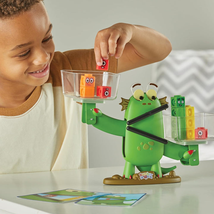 Learning Resources Numberblocks Blockzee Gleichgewichtsspiel, ab 3 Jahren, Mathe- und Zahlenspielzeu