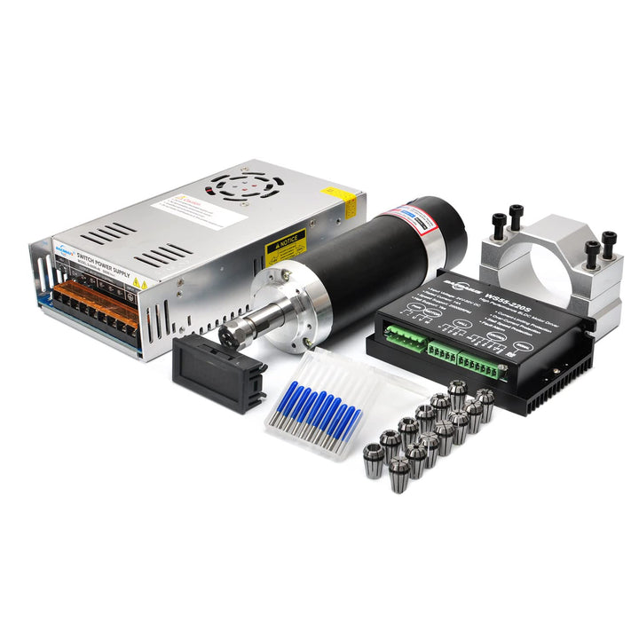 Daedalus CNC Bürstenloser Spindelmotor Kit, 600w, ER11, 48V DC, 9000RPM ER11 600w Er11 Kit