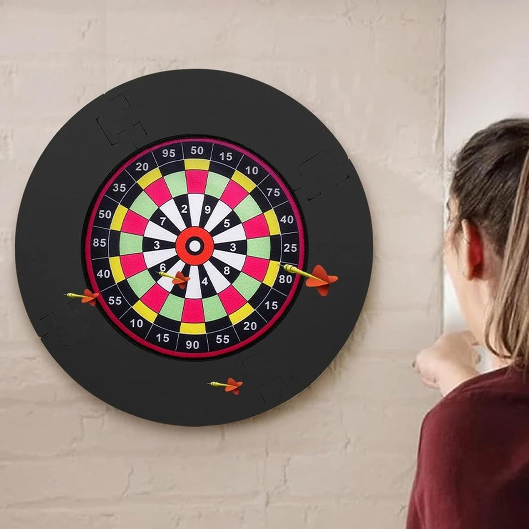 Dart Surround Rund, Schutzring Für 45 cm Dartscheibe, Dart Surround Auffangring, Eva Darts Wandschut