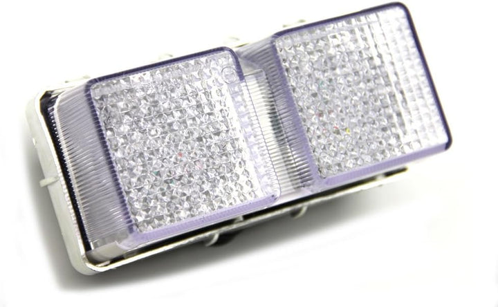 aVDB-moto LED-Bremslicht mit integrierten Blinker kompatibel mit Honda VTR, SP1, SP2 (Klar), Klar
