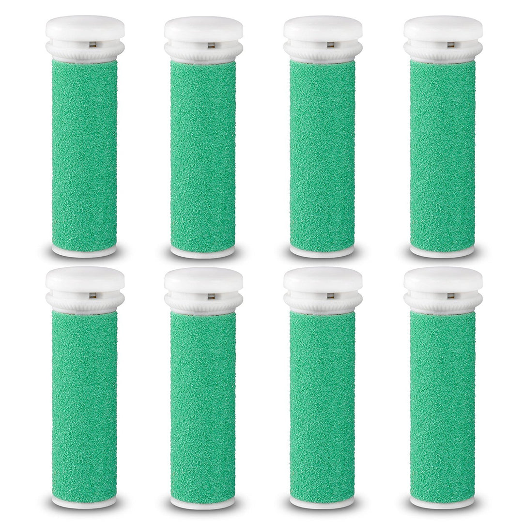 Ersatzrollen kompatibel mit Emjoi Micro-Pedi Elektrisch Hornhautentferner, Extra Hart, 8 Stk. Hornha