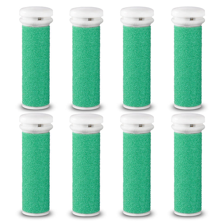 Ersatzrollen kompatibel mit Emjoi Micro-Pedi Elektrisch Hornhautentferner, Extra Hart, 8 Stk. Hornha