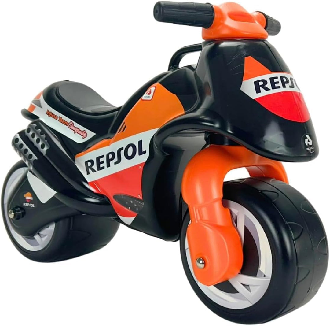 INJUSA - Moto Laufrad Neox Repsol, Ride-On für Kinder von 18 Monaten bis 3 Jahren, mit breite Kunsts