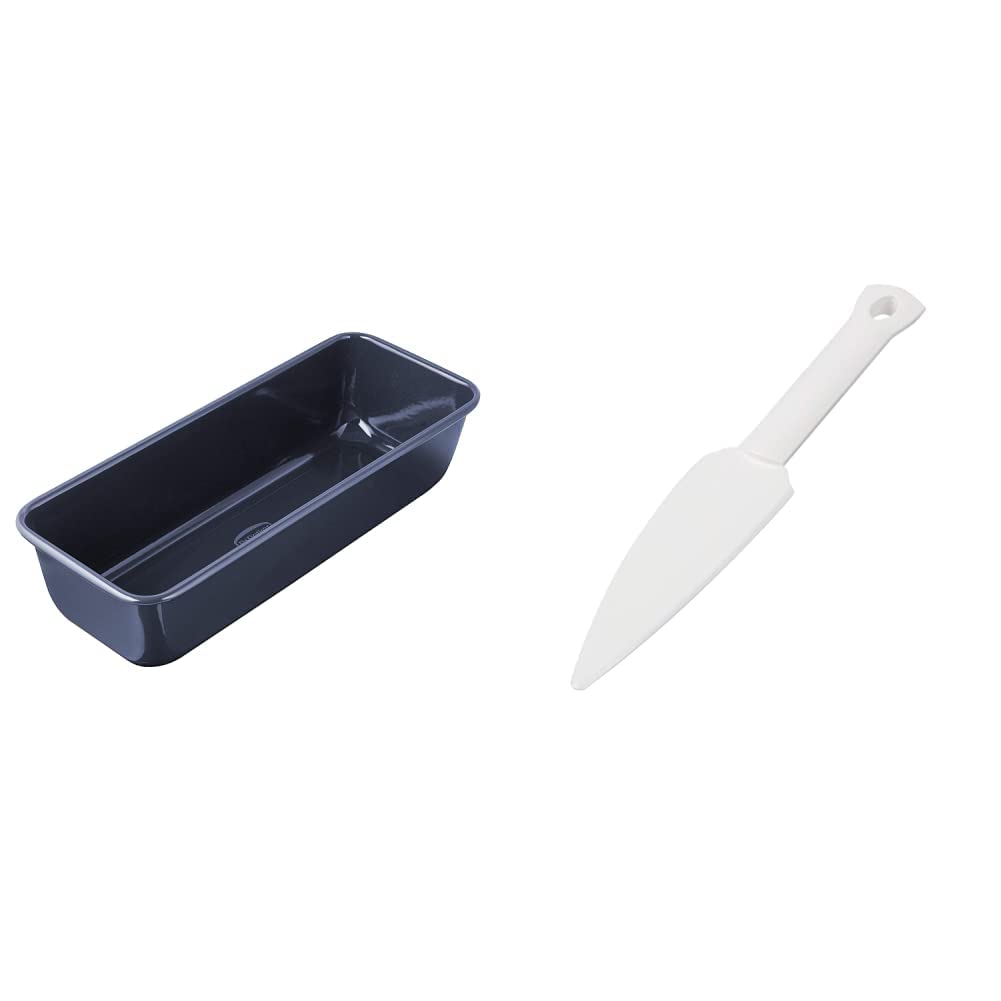 Dr. Oetker Kastenform 30 cm Back-Liebe Emaille &amp; Kuchenlöser, einfaches und schnelles Lösen, für ant