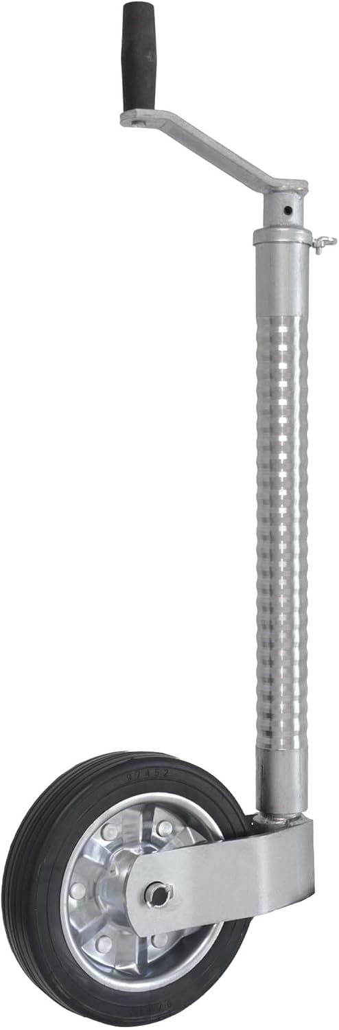 The Drive Stützrad mit Vollgummi-Reifen gerippte Ausführung Extra Lang 350kg Stützlast