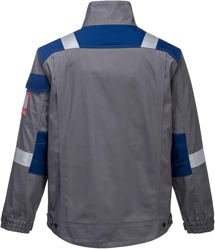 Bizflame Ultra Jacket - Color: Grey - Talla: Medium M Grau, M Grau