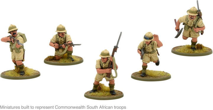 Warlord Games 402011017 Britische Commonwealth-Infanterie Army,Italy Tisch-Miniaturen, Unlackiert, S