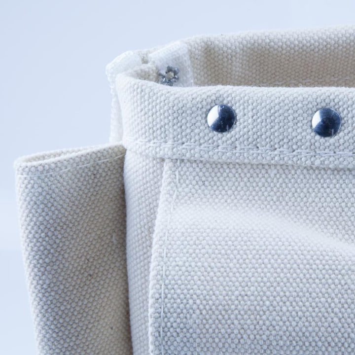 Canvas Bolt Bag Kleine Tasche zur Bolzenaufbewahrung mit Bull Pin Schlaufen, Gürteltunnelschlaufe Ve
