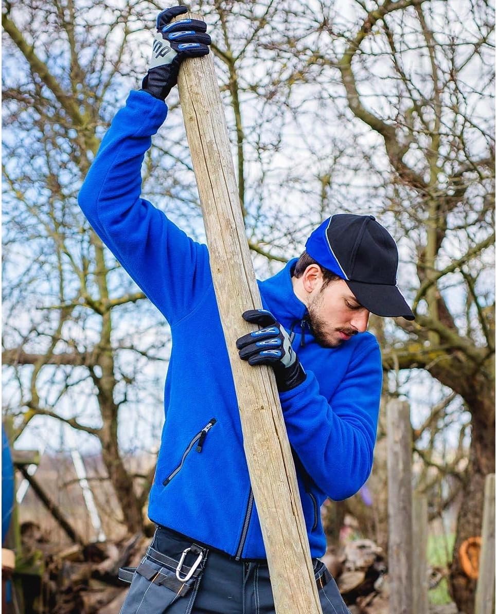 Jobman Fleecejacke 5501 Blau Grösse M Blau M, Blau M