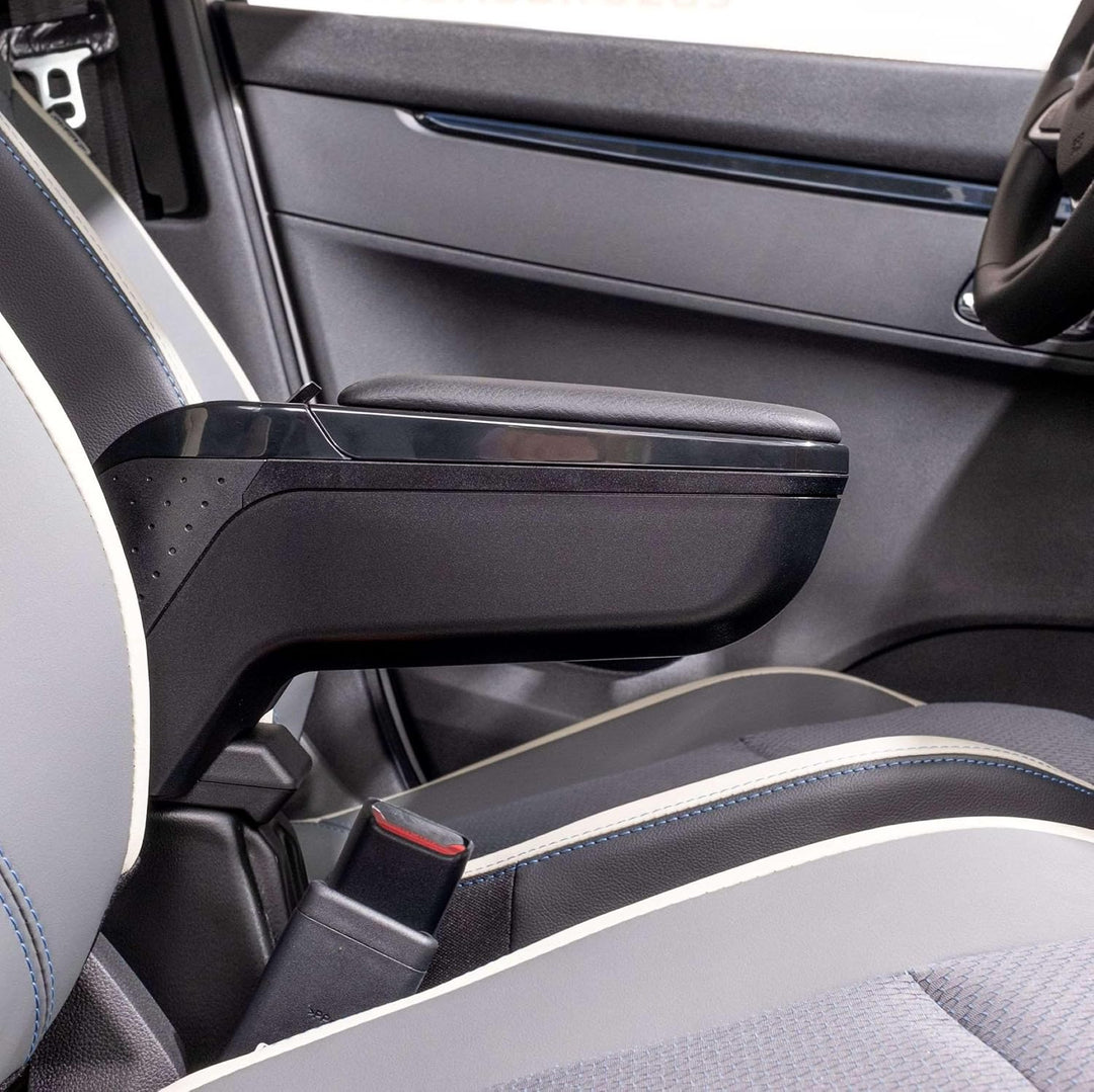 Armlehne Specific Schwarz Armster 2 für Opel Karl (2015-). Mit Staufach und faltbar. SCHWARZ OPEL KA