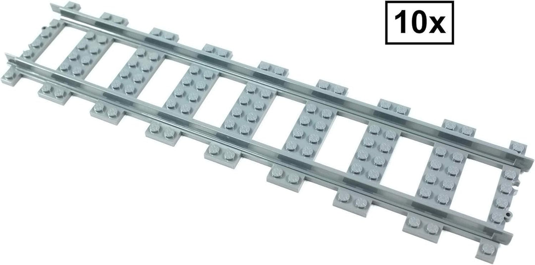 Trixbrix.eu Crossings (Double Straight Tracks Box 10 Stück) Double straight tracks BOX 10pcs, Double