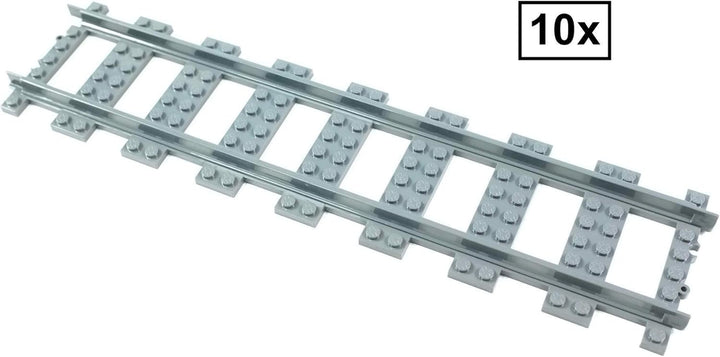 Trixbrix.eu Crossings (Double Straight Tracks Box 10 Stück) Double straight tracks BOX 10pcs, Double