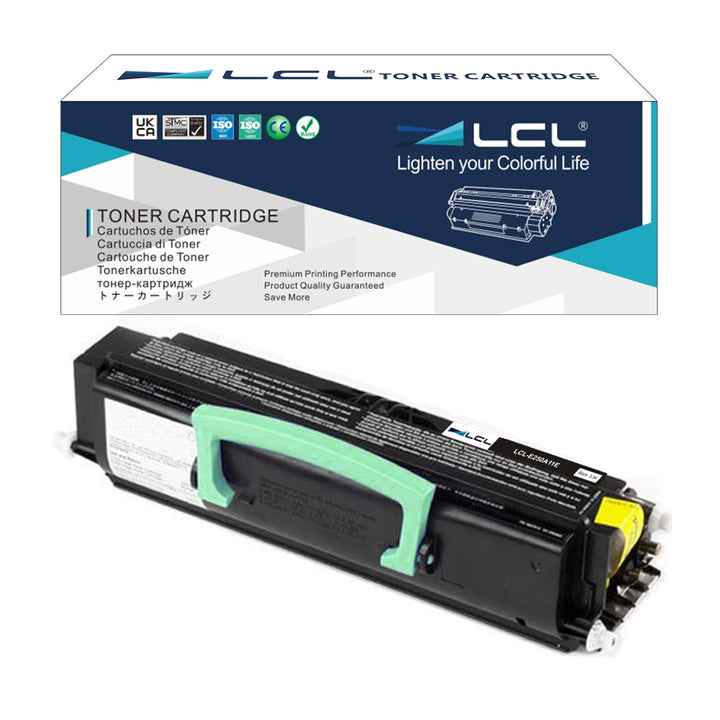 LCL Kompatibel Tonerkartusche E250A11E E250A21A (1Schwarz) Ersatz für Lexmark E250D E250DN E350D E35