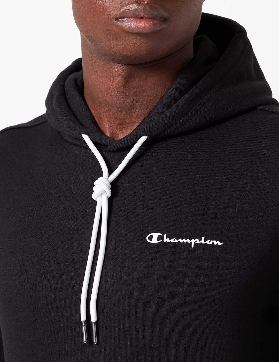 Champion Herren American Classics Small Script Logo Kapuzenpullover S Schwarz, S Schwarz