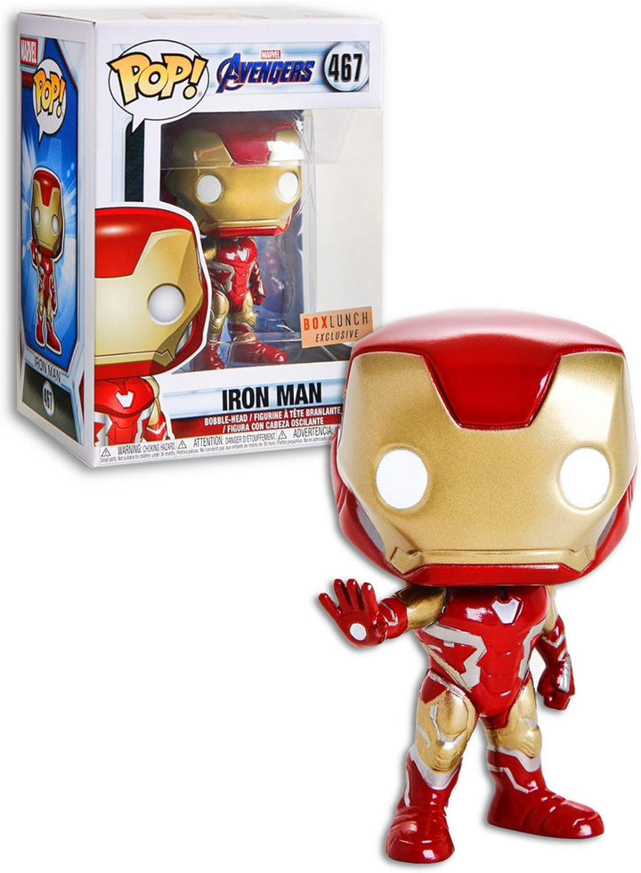 Funko Pop! Marvel Avengers: Endgame Iron Man Exclusive Vinyl Bobble-Head Figure Einheitsgrösse Einhe