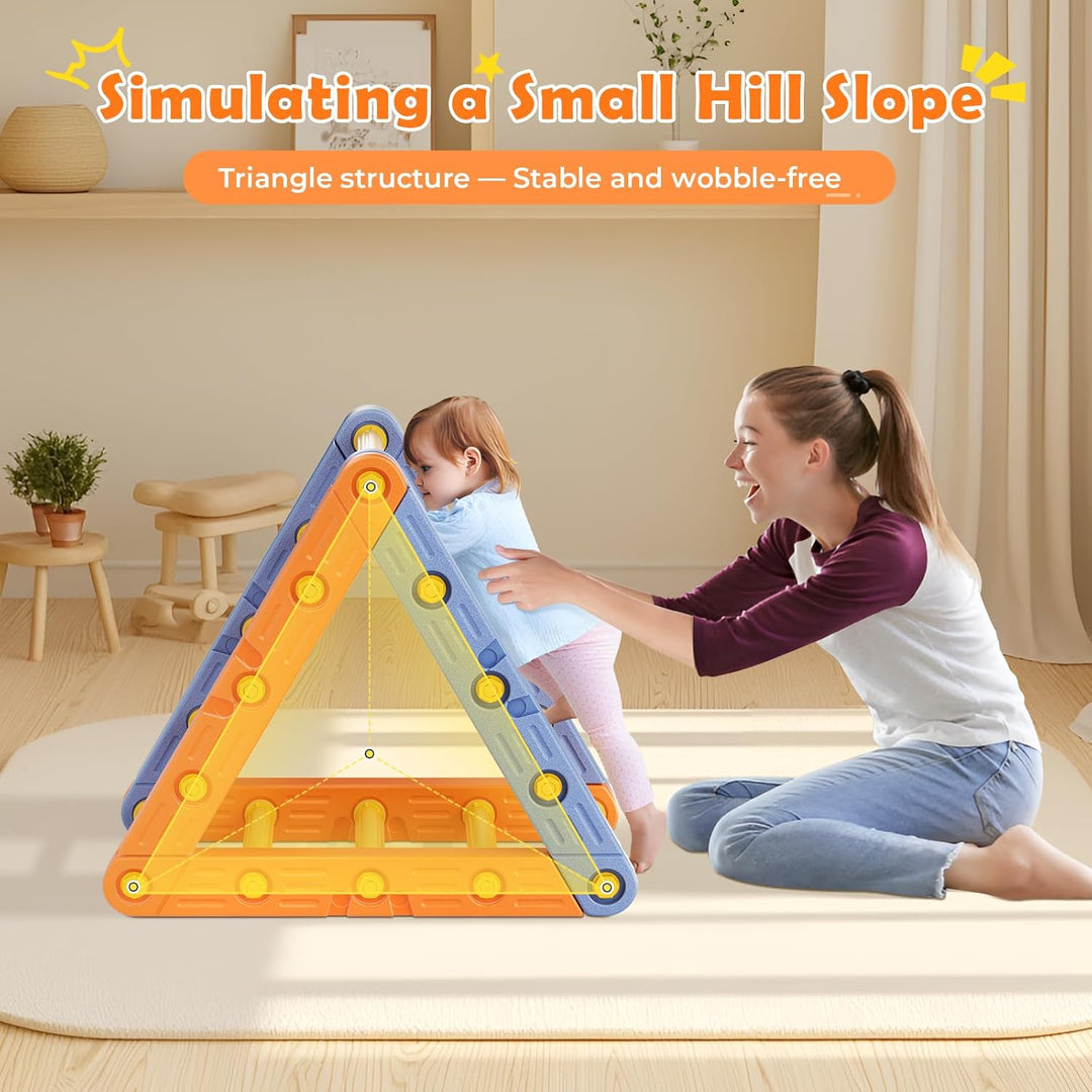 Toddler Klettergerüst, Stativ-Kletterleiter aus Kunststoff, für Kinder, Montessori Outdoor,Indoor-Sp