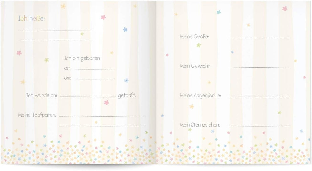 goldbuch Babyalbum Sweet and Fresh Boy im Turnowsky Design, Kunstdruck Fotoalbum mit 60 weisse, Perg