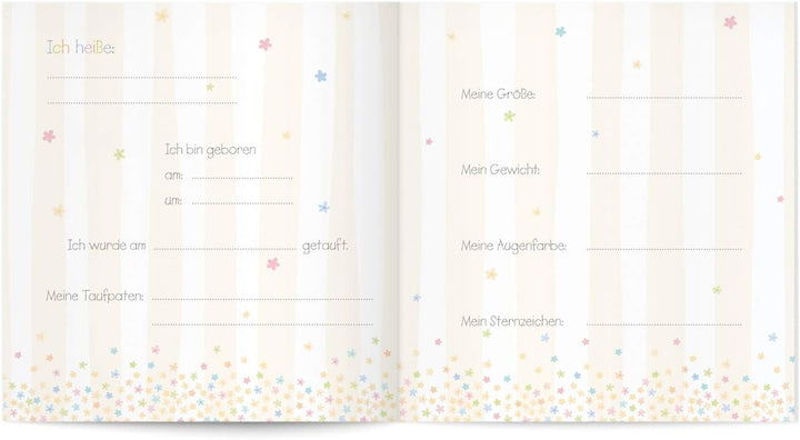 goldbuch Babyalbum Sweet and Fresh Boy im Turnowsky Design, Kunstdruck Fotoalbum mit 60 weisse, Perg