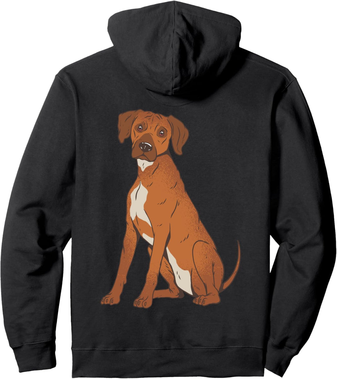 Jäger Jagdhund Hunde Zubehör Bekleidung Rhodesian Ridgeback Pullover Hoodie