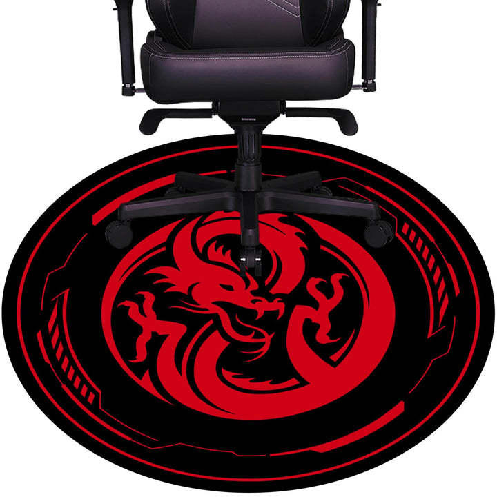 Bodenschutzmatte Gaming Bürostuhl Stuhlmatten für Teppiche mit niedrigem Flor und Hartholzböden, 120