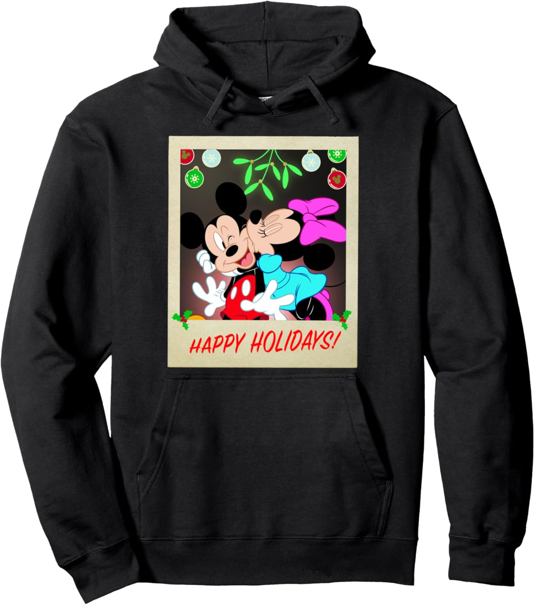 Disney Mickey And Friends Weihnachten Mickey And Minnie Pullover Hoodie