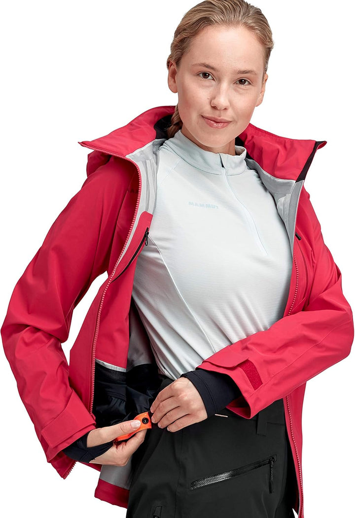 Mammut Damen Stoney gefütterte Hardshellhose 44 Schwarz, 44 Schwarz