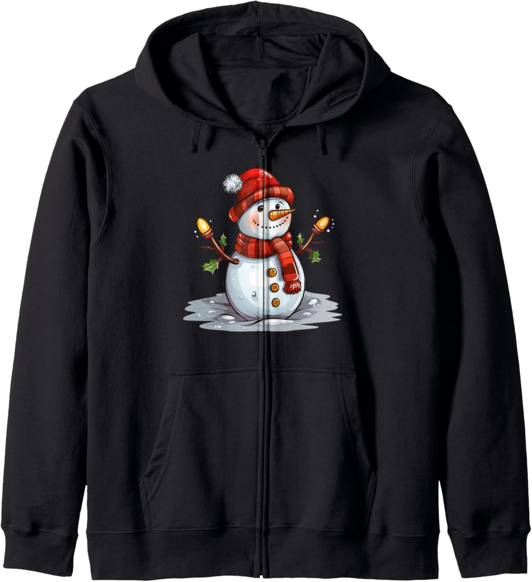 Weihnachts Familie Kinder Outfit Schneemann Weihnachten Kapuzenjacke
