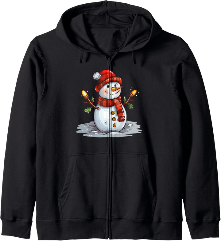 Weihnachts Familie Kinder Outfit Schneemann Weihnachten Kapuzenjacke