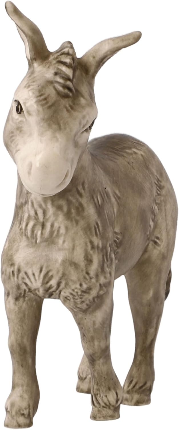 Goebel Figur Esel, Elegantes, Zeitloses Design, aus Steingut gefertigt, Höhe 9,5cm, 41-661-09-1 9,5c
