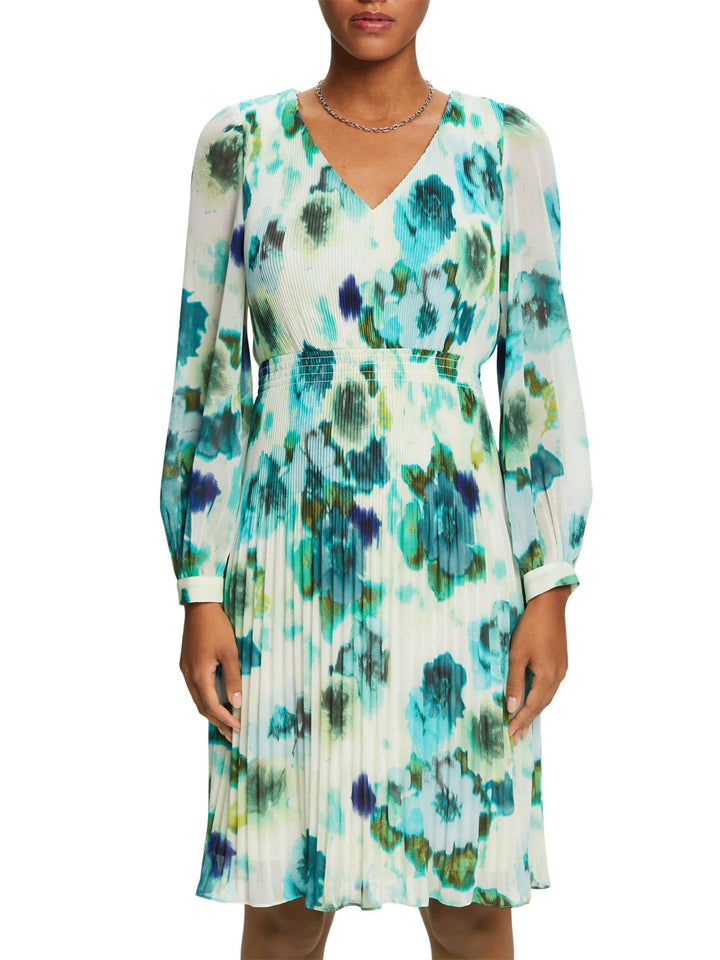 ESPRIT Damen 023eo1e342 Kleid 36 323/Citrus Green 4, 36 323/Citrus Green 4