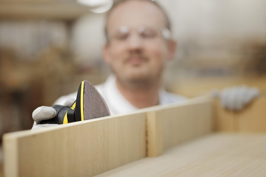 Mirka Abranet Netz-Delta-Schleifscheiben für Dreieckschleifer 100x152x152 mm Klett / Korn P120 / 50