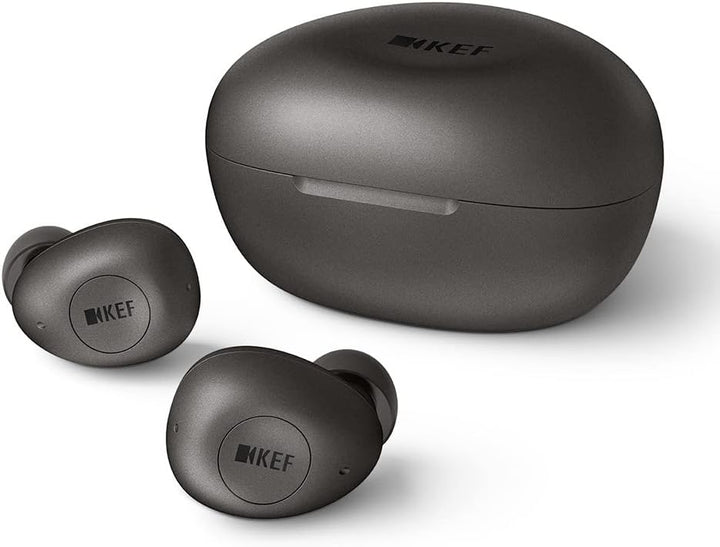 KEF Mu3 Noise Cancelling True Wireless Earphones (Charcoal Grey)
