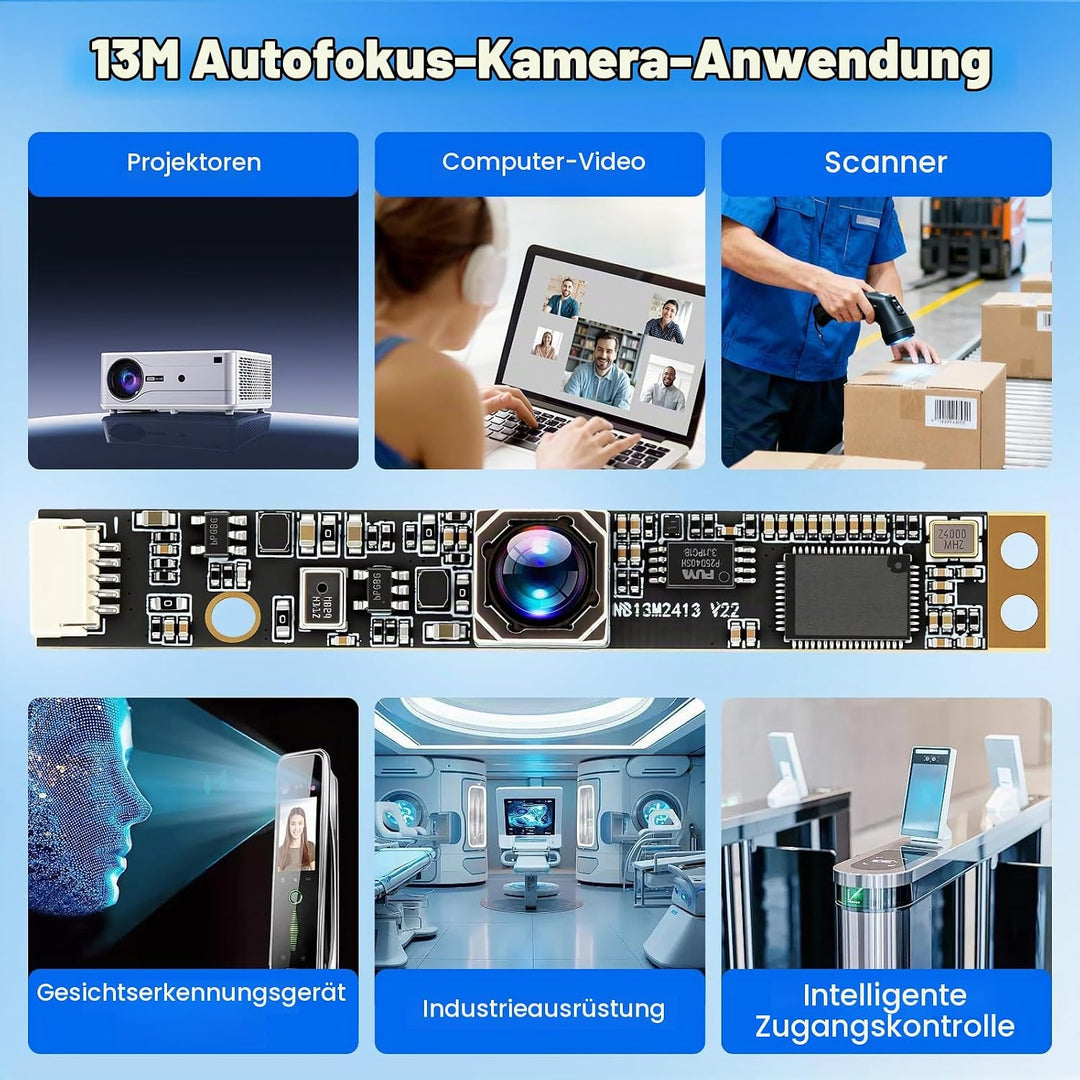 8Mp 30Fps USB-Kameramodul Mit Mikrofon Weitwinkel,110 Grad Weitwinkelobjektiv,Lightburn Kamera,3D Dr