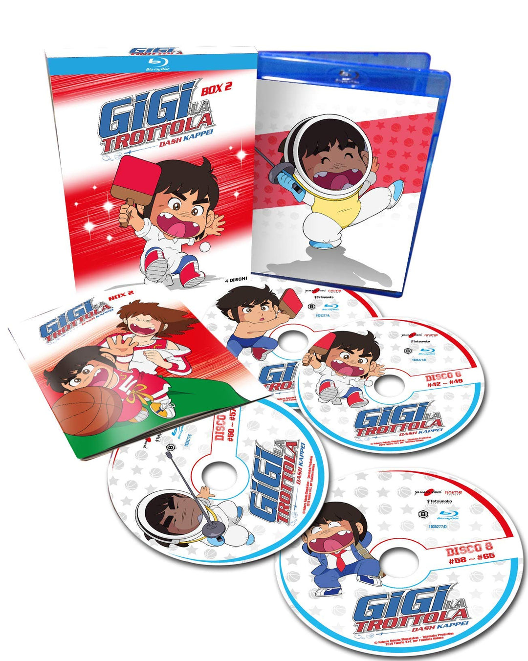 Gigi La Trottola Vol.2 (Box 4 Br), Blu-ray