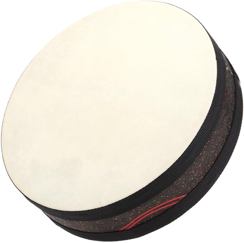 Andoer® Ozean Welle Perle Trommel Sanfte See Klang Musikinstrument 8 inch, 8 inch