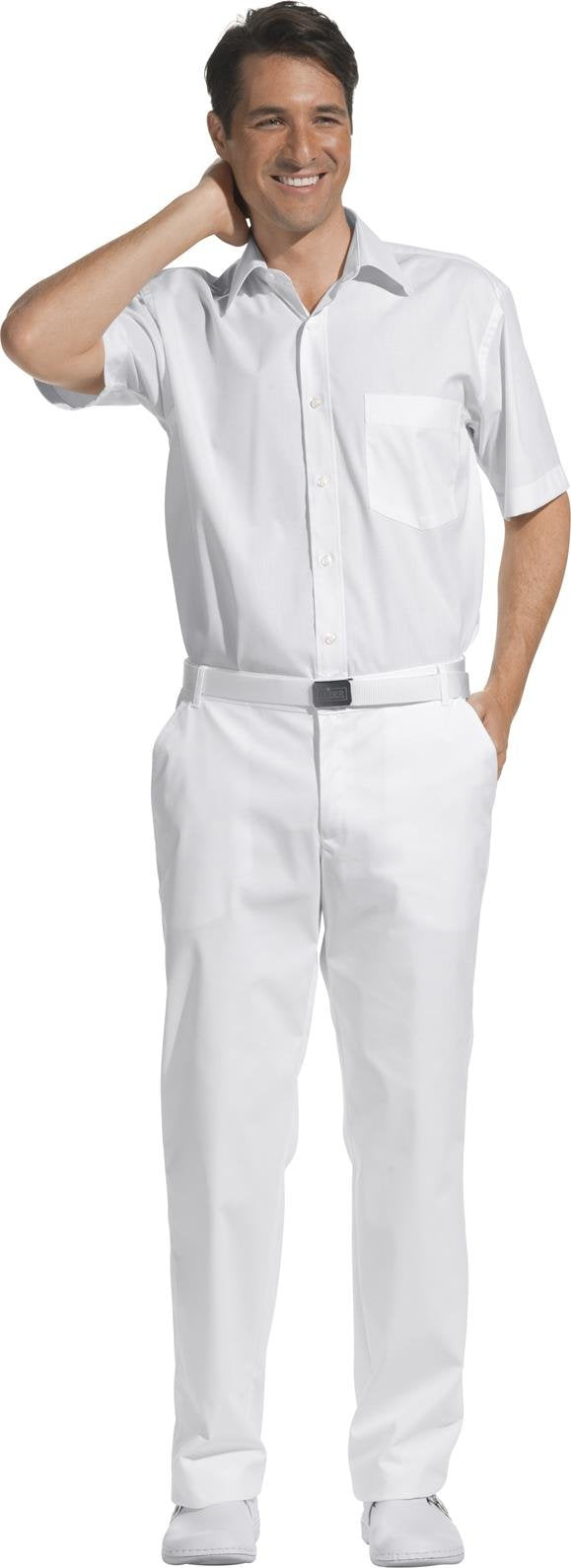 Leiber Herrenhose weiss Grösse 64