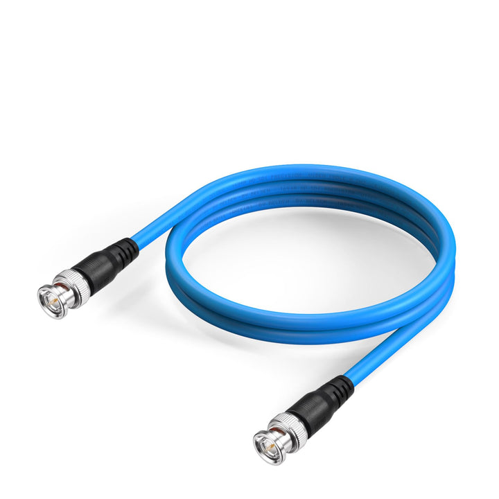Superbat® 3G/6G/12G SDI Kabel 1m 1 Stück Belden 1694A 75 Ohm BNC Stecker zu Stecker SDI-Videokabel f