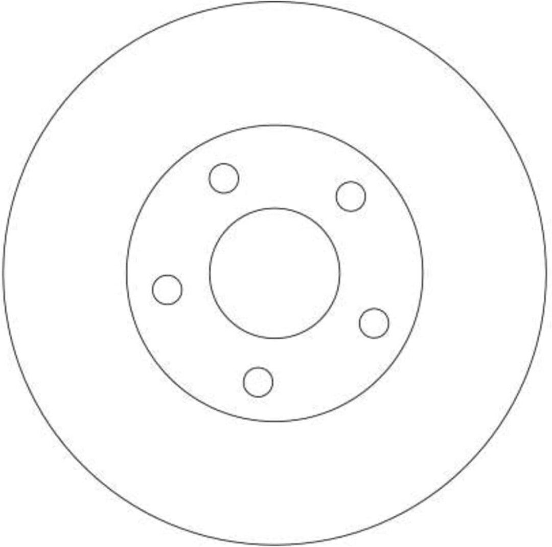 TRW DF4316 Bremsscheibe - (Paar)