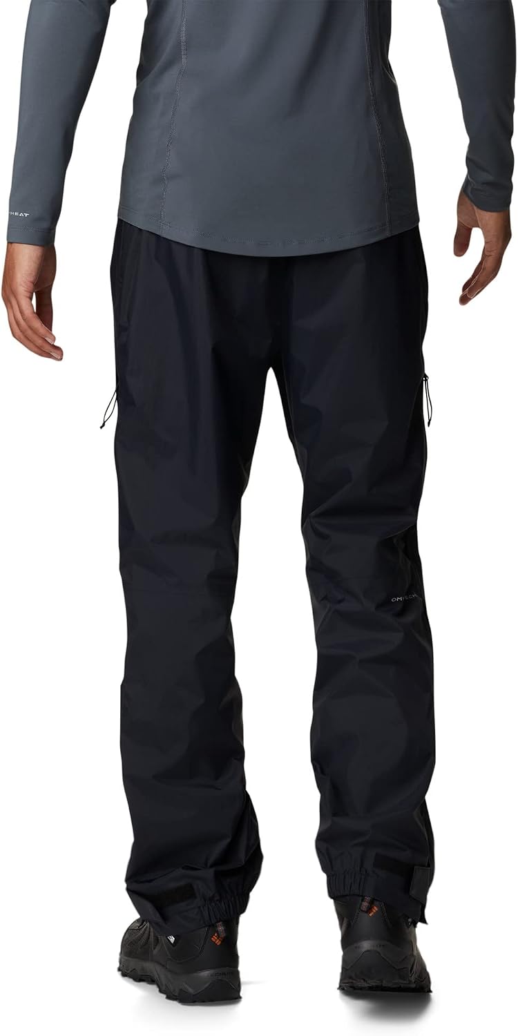 Columbia Herren Wasserdicht Regenhose Pouring Adventure Ii Pant S Schwarz, S Schwarz