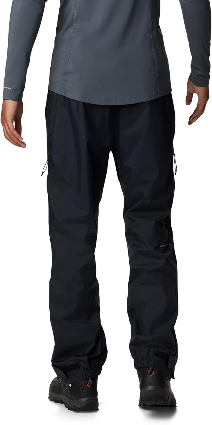 Columbia Herren Wasserdicht Regenhose Pouring Adventure Ii Pant S Schwarz, S Schwarz