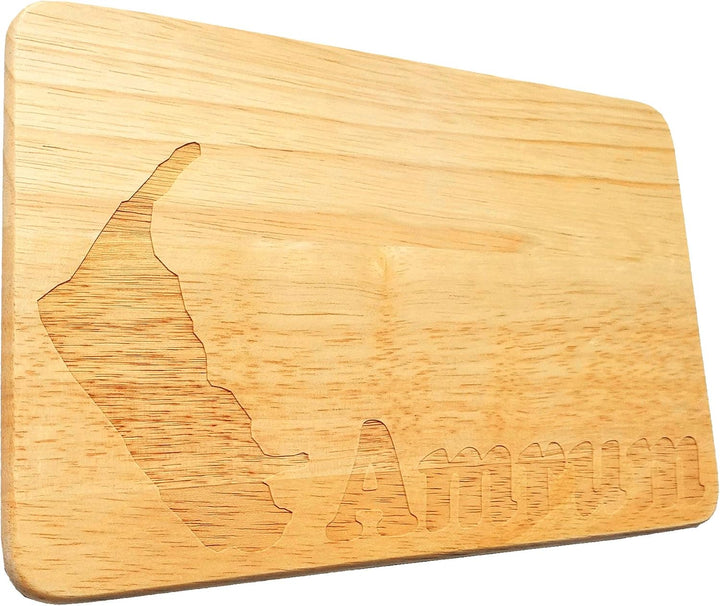 Brotbrett Amrum Gravur Nordfriesland Inseln Holz